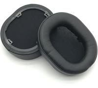 Coussinets de rechange en mousse pour casque de jeu Corsair HS55, HS55 PRO, HS65, noir