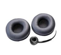 Coussinets de rechange en mousse pour une utilisation avec Jabra, VXI, Plantronics, Casques de centre d'appels Cisco, Casque de trafic, casques de téléphone, casque de voiture.55 mm.