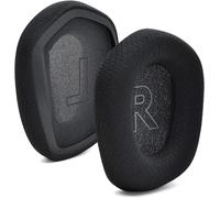 Coussinets de rechange en tissu et mousse à mémoire de forme, compatibles avec le casque de jeu sans fil Logitech G733 G 733 Lightspeed (Noir)