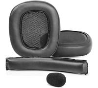 Coussinets de rechange G930 compatibles avec casque Logitech G930 G930s 430 G432 (bandeau + cuir protéiné)
