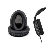 Coussinets de rechange HD6XX pour casque Sennheiser Consumer Audio HD6XX, HD58X, HD600, HD650, HD660S, HD660S2, HD580, HD565, HD545, HD535, en cuir protéiné doux, mousse à mémoire de forme, noir