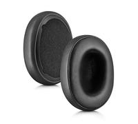 Coussinets de Rechange JOYSOG pour Casque compatibles avec Skullcandy Crusher Wireless, Evo, ANC, Hesh3 - Haut de Gamme en Cuir Synthétique et Éponge de Qualité, Doux, Durable et Confortable - Noir