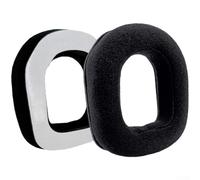 Coussinets de rechange pour Astro A10, en tissu peluche et couvre-bandeau, pour jouer confortablement, noir (étui pour écouteurs)