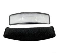 Coussinets de rechange pour Astro A10 - En tissu peluche - Pour jouer confortablement - Noir
