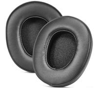 Coussinets de rechange pour casque audio Gtheos CAPTAIN 300 - En cuir protéiné souple - Confortables - Pour utilisateurs de casques audio - Noir 27B13