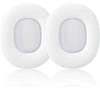 Coussinets de rechange pour casque audio Technica ATH M50X M50XBT M50RD M40X M30X M20X MSR7 SX1-Blanc