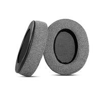 Coussinets de rechange pour casque de jeu Creative Sound BlasterX H6 7.1 USB Taille 105 mm x 85 mm (Gris)