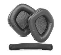 Coussinets de rechange pour casque de jeu filaire et sans compatibles avec Corsair Void Pro 7.1 en mousse à mémoire de forme