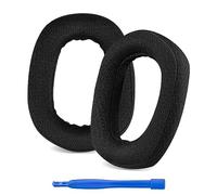 Coussinets de rechange pour casque de jeu sans fil Bluetooth Logitech G435 (tissu en maille/noir)