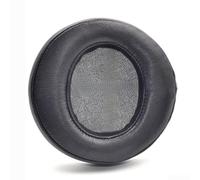 Coussinets de rechange pour casque Hifiman HE560 HE500 - Coussins en mousse à mémoire de forme haute densité avec extérieur en cuir pour une longue écoute pendant les sessions 105 x 30 mm (sans trous)
