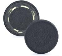 Coussinets de rechange pour casque Jabra pour Evolve 75 Series - Coussinets en mousse haute densité avec cuir protéiné plus doux pour une meilleure qualité sonore - Installation facile Noir