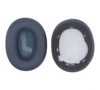Coussinets de rechange pour casque JBL Live 770NC, Tune 600BTNC, 500BT - Cuir protéiné et mousse à mémoire de forme (bleu)