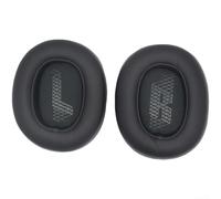 Coussinets de rechange pour casque JBL Live 770NC, Tune 600BTNC, 500BT - Cuir protéiné et mousse à mémoire de forme (noir)