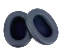Coussinets de rechange pour casque JBL Tour One et M3 - Coussinets en cuir protéiné souple avec mousse à mémoire de forme haute densité pour isolation acoustique et confort (bleu)