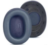 Coussinets de rechange pour casque JBL TOUR ONE-M3 en cuir protéiné respirant et mousse à mémoire de forme, ajustement sûr, noir, doré, bleu (bleu)