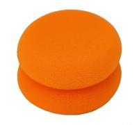 Coussinets de rechange pour casque KOSS KSC35 KSC75 KSC55 en mousse à mémoire de forme épaisse offrant confort et isolation phonique (orange)