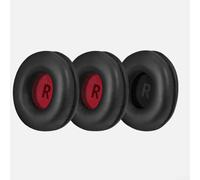 Coussinets de rechange pour casque Oneodio Pro10, en éponge douce pour un ajustement confortable et une isolation phonique, options noir et noir/rouge (noir)