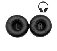 Coussinets de rechange pour casque sans fil 70 mm compatibles avec JBL Tune 600BT T520BT T510BT T500BT T450, coussinets ronds en éponge douce (lot de 2)