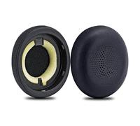 Coussinets de Rechange pour Casque Sans Fil Elite 45H Evolve2 65 MS/UC - Cuir ProtéIné/Coussin D'Oreille/Oreillettes (Noir)