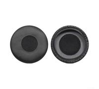 Coussinets de rechange pour casque sans fil Jabra pour Evolve Series 20 30II 40 65+ - Coussinets en mousse à mémoire de forme haute densité - Cuir PU 60 x 18 mm (H)