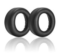 Coussinets de rechange pour casque sans fil PS5, pièces de rechange pour Sony PlayStation 5 Pulse 3D avec isolation phonique en mousse à mémoire de forme (cuir protéiné)