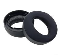 Coussinets de rechange pour casque sans fil PS5 Pulse 3D - Coussinets en cuir protéiné souple avec mousse haute densité pour jeux vidéo - Housses de 90 mm (E)