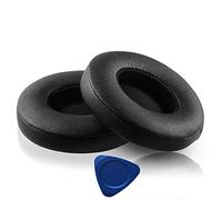 Coussinets de Rechange pour Casque sans Fil Solo 2 Solo 2.0 Solo 3 avec Cuir protéiné Doux (Black)