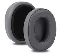 Coussinets de rechange pour casque Skullcandy Crusher Wireless/Evo/ANC Hesh 3/EVO/ANC et Venue ANC, en cuir protéiné souple, mousse d'isolation phonique, gris