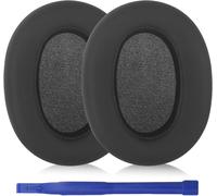 Coussinets de rechange pour casque Sony ULT WEAR/WH-ULT900N supra-auriculaire antibruit en cuir protéiné avec mousse isolante acoustique coussinets confortables et doux (noir)