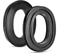 Coussinets de rechange pour casque Sordin MSA Gel - Mousse à mémoire de forme en gel TPU résistant à l'humidité Noir 10,5 cm
