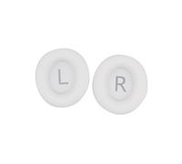 Coussinets de Rechange pour Casque Soundcore Life Space Q45, pour un Confort et une Protection Accrus, Blanc.