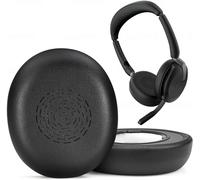 Coussinets De Rechange Pour Casque Stéréo Sans Fil Evolve2 65 Flex Avec Coussinets En Cuir Protéiné Souple À Mémoire De Forme[CAS6215889]
