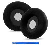 Coussinets de rechange pour casques AKG K701, K702, Q701, Q702, K601, K612, K712, K400, K500 (Velour/Noir)