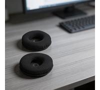 Coussinets de rechange pour écouteurs compatibles avec jbl JR300BT 310BT - Coussinets en mousse à isolation phonique en cuir synthétique pour un meilleur son (noir)