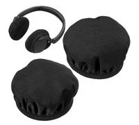 Coussinets de rechange pour écouteurs - Coussinets élastiques lavables | Coussinets confortables et réutilisables pour la plupart des casques supra-auriculaires, coussinets de rechange doux pour plus