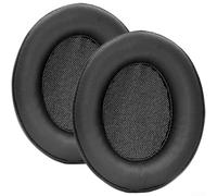 Coussinets de rechange pour écouteurs Denon AH-D1100 et NC800, coussinets en cuir protéiné souple avec isolation acoustique améliorée, cache-oreilles noirs robustes pour une installation facile (lot