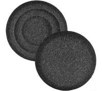 Coussinets de rechange pour écouteurs Jabra pour evolve 20 20SE 30 30II 40 65, coussinets en mousse à mémoire de forme pour casque de bureau, casque sans fil de communication d'affaires (noir)