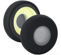 Coussinets de rechange pour Jabra pour Evolve 20 20SE 30 30II 40 65 65+, coussinets en cuir protéiné avec mousse à mémoire de forme, isolation phonique (E)