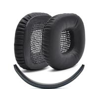 INF Coussinets d'oreille et coussin d'arceau pour Marshall Major 1 Noir