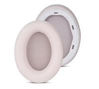 Coussinets de rechange Q30 et Q35 pour casque Anker Soundcore Life Q30BT Q35 BT en mousse souple, coussinets en cuir protéiné (rose)