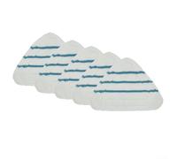 Coussinets de rechange triangulaires en microfibre pour balai vapeur True&Tidy STM-500 STM-700A pour plusieurs lavages