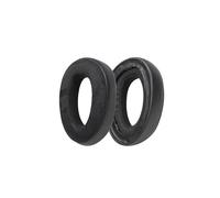 Coussinets de remplacement compatibles avec les casques EPOS H3 & H3pro Hybrid - Velours noir & Cuir (2 pièces)