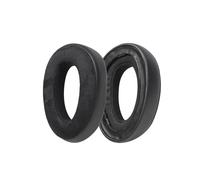 Coussinets de remplacement compatibles avec les casques EPOS H3 & H3pro Hybrid - Velours noir & Cuir (2 pièces)