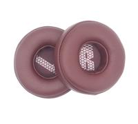 Coussinets de remplacement compatibles avec les casques JBL LIVE400BT et 460NC - Coussinets en cuir protéiné (paire) Red