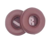 Coussinets de remplacement compatibles avec les casques JBL LIVE400BT et 460NC - Coussinets en cuir protéiné (paire) Red