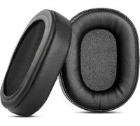 Coussinets de Remplacement de première qualité compatibles avec Les Oreillettes du Casque Denon AH- MM400 avec Un Cuir Plus Doux et Une Mousse de Haute qualité