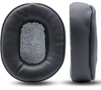 Coussinets de Remplacement de qualité supérieure compatibles avec Le Casque de Jeu Plantronics RIG 800 HS/RIG 800 LX/RIG 800 HD Coussinets en Cuir protéiné/Mousse de mémoire Plus Souples.[F655]