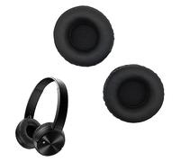 Coussinets De Remplacement En Cuir Mousse À Mémoire De Mousse Oreillette Oreillette Pour Sony MDR-ZX330BT MDR-ZX300 MDR-ZX310 Casque - Noir