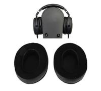 Coussinets de remplacement en cuir protéines pour casque studio HM5, coussinets doux
