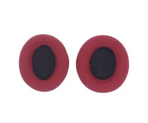 Coussinets de Remplacement en Mousse à mémoire de Forme Casque pour Focal Listen Pro Coussinets pour Oreillettes Couvre-Oreilles en Cuir éponge Protecteurs d'oreillettes (Rouge)